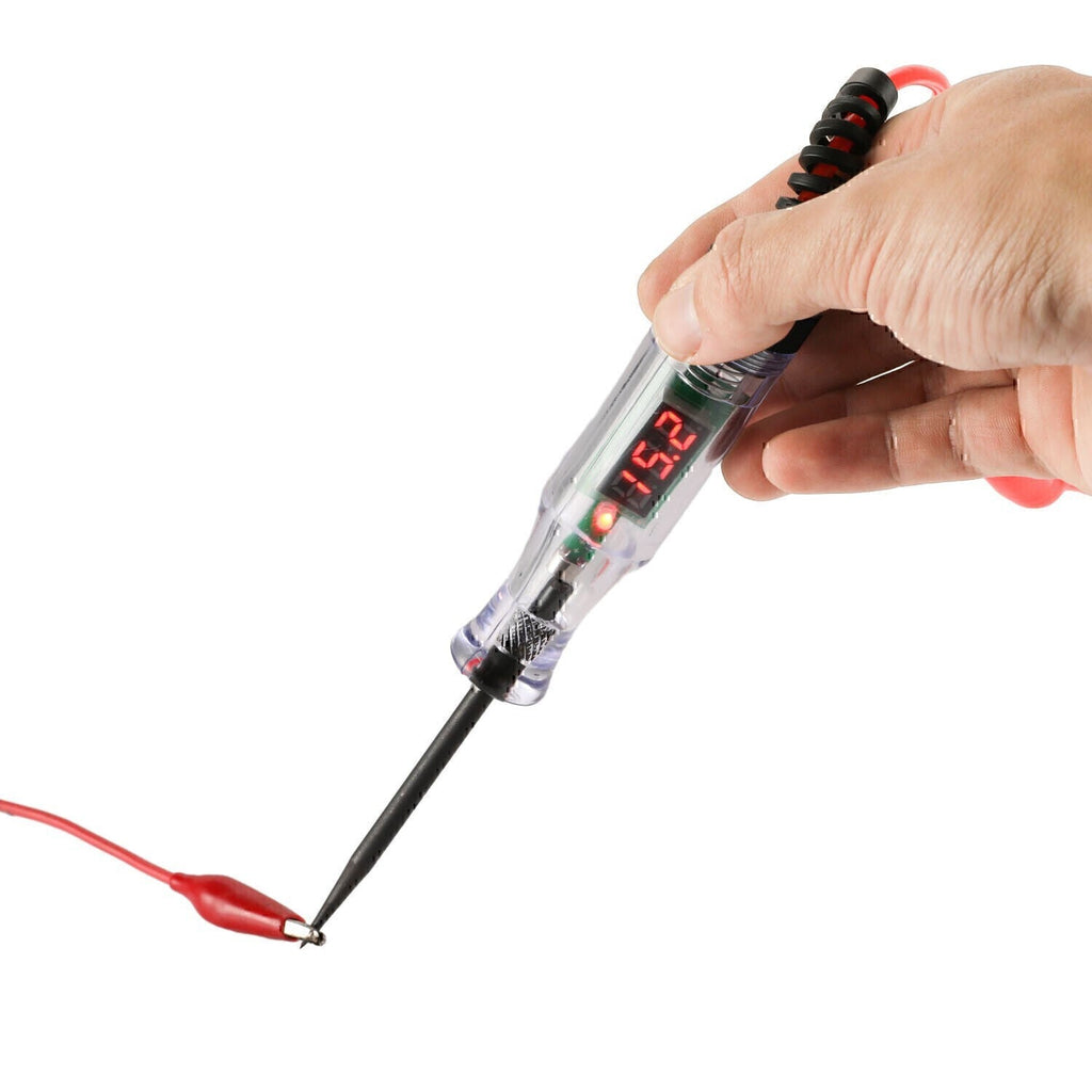 Circuit Tester Probe Light Voltage Pen Detector 3-48V Electric Car Fuse TestTool