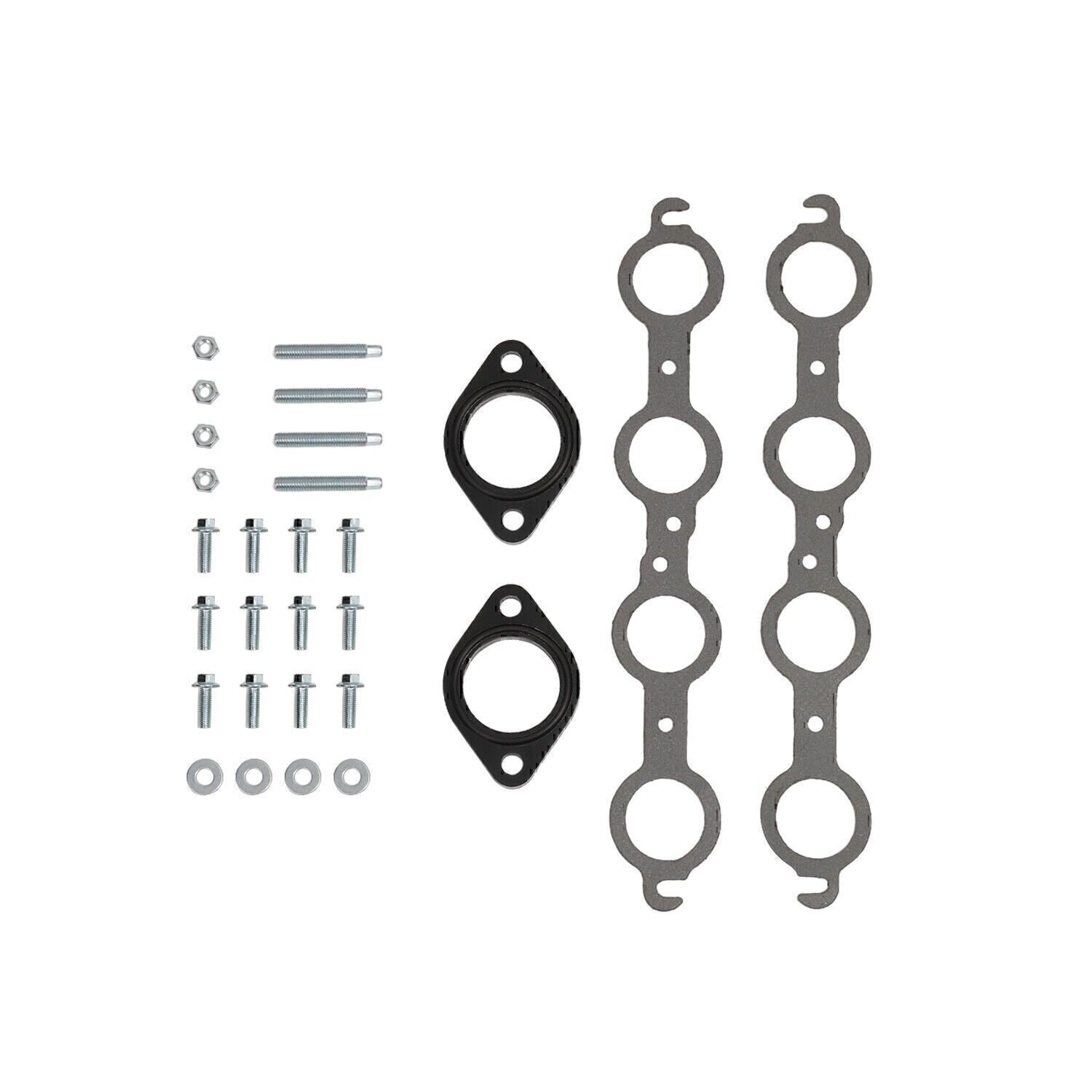 LS Swap Cast Iron Manifold Headers fits Chevy Corvette Camaro LS1 LS2 LS3