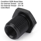 3-Piece Oil Filter Adapter Set 1/2-28 to 3/4-16 13/16-16 3/4 NPT