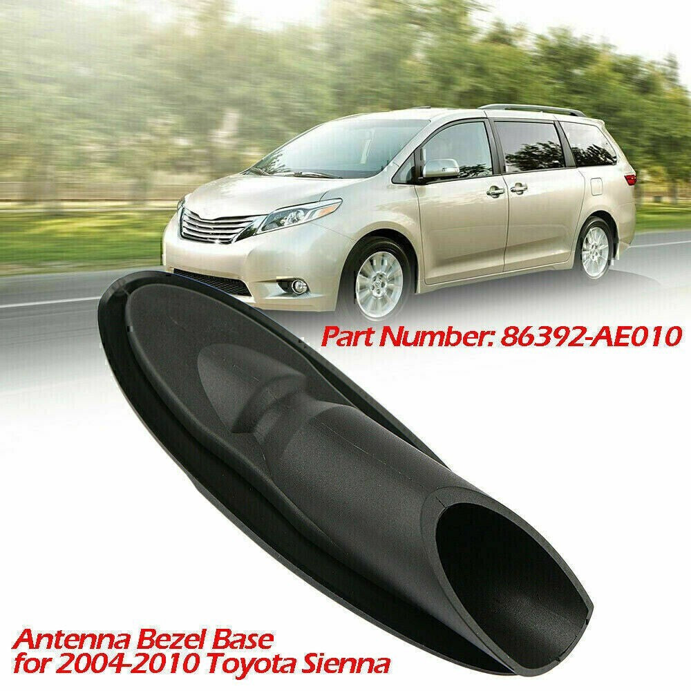 Fit 2004-2010 Fits Toyota Sienna Antenna Adapter Base Brand Black Mount