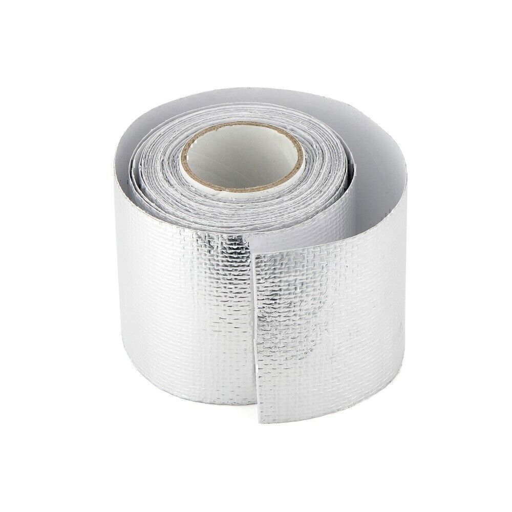 2"x 16' Adhesive Exhaust Header Turbo Manfold Pipe Aluminum Heat Shield WrapTape