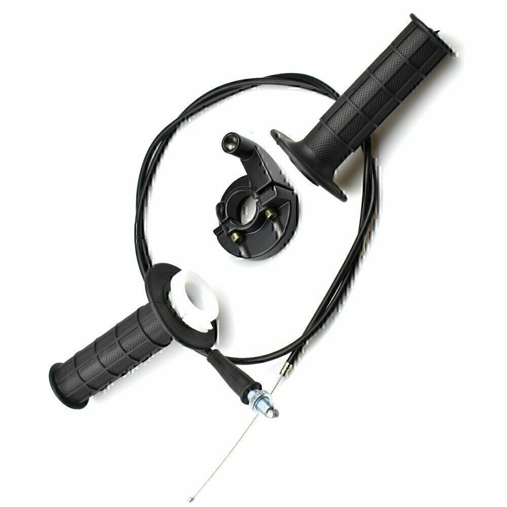 7/8" Twist Throttle Grips Cable Set Coleman Powersports CT100U Mini Bike NEW