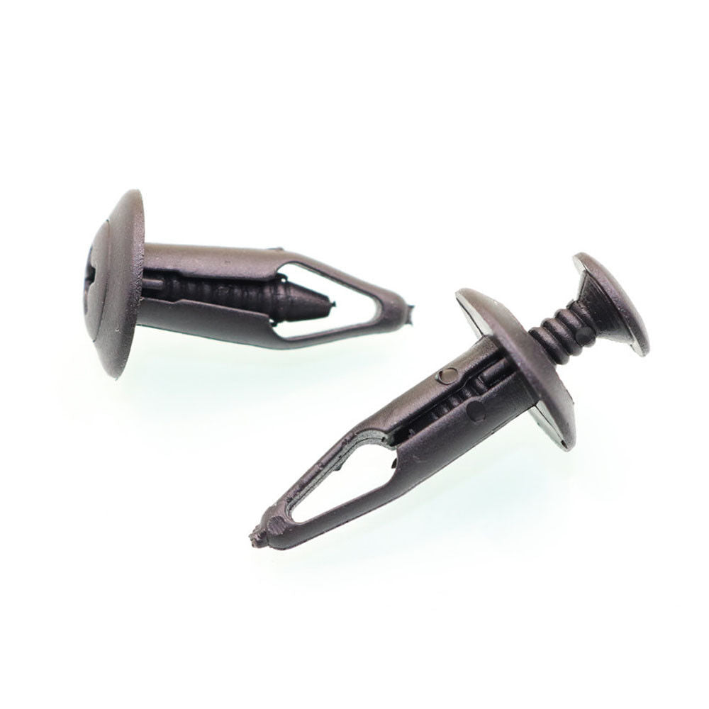 100x Trunk Screw Rivets Car Bumper Fender for Auto Plastic Fastener Clips-Set