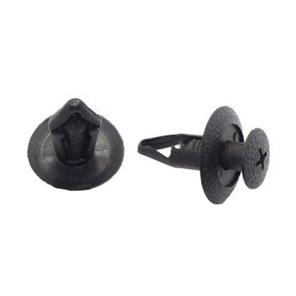 100x Trunk Screw Rivets Car Bumper Fender for Auto Plastic Fastener Clips-Set