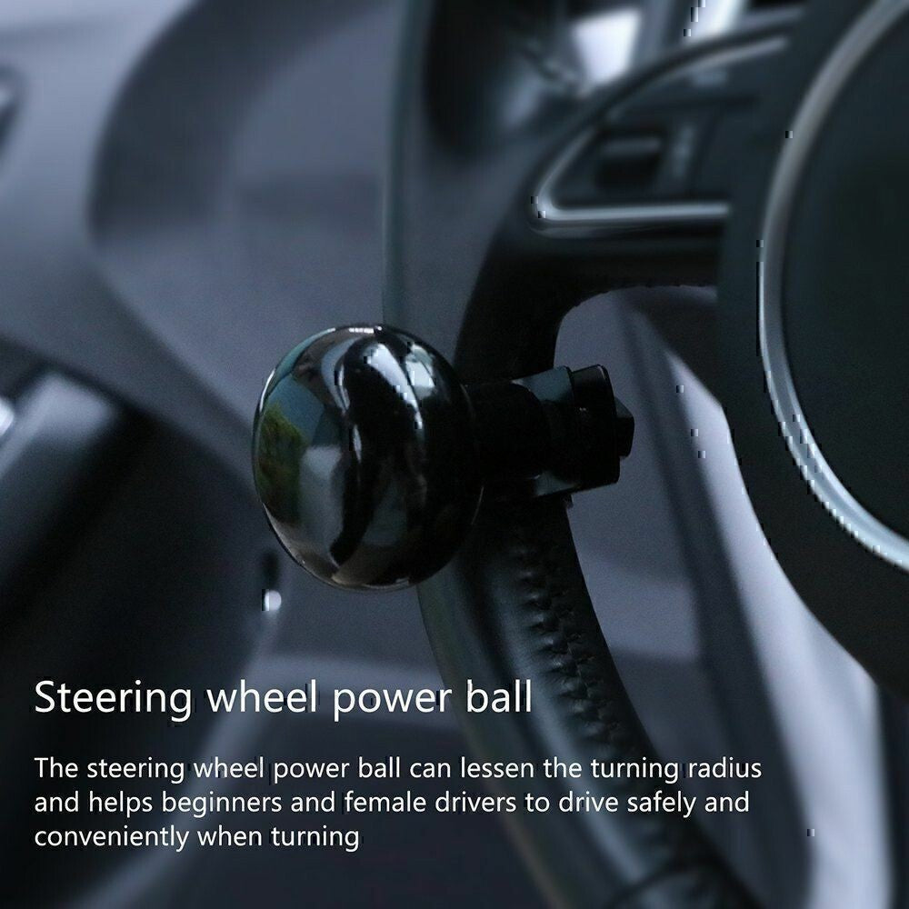 Universal Car Steering Wheel Knob Spinner Handle Suicide Power Ball Turning US