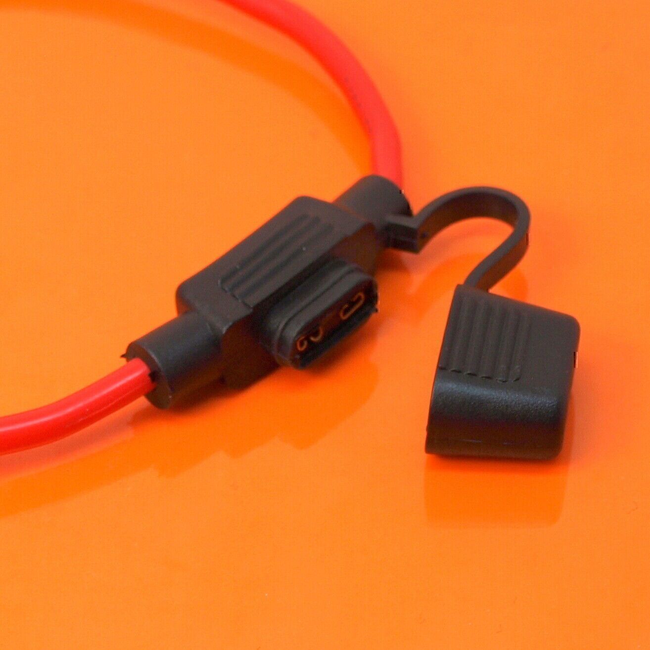 18 Gauge ATC ATO In-Line Fuse Holder Wire 12V Blade Waterproof 5 Pack 5 Amp!
