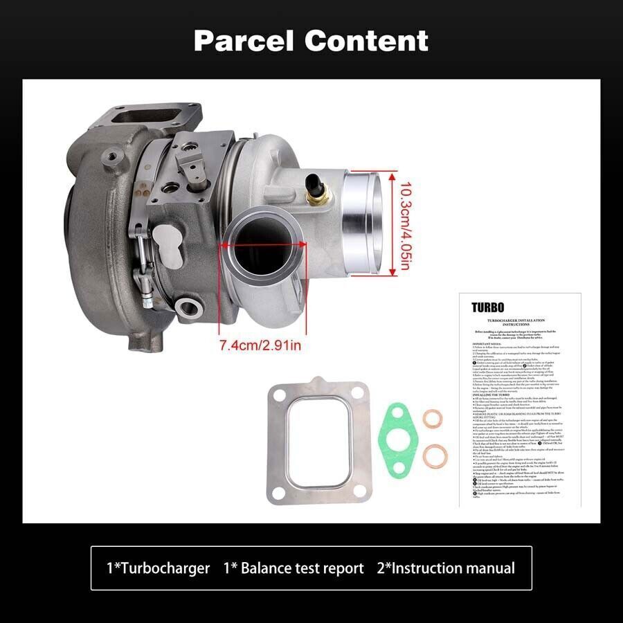 Turbocharger Fits Cummins ISX15 QSX15 Series Engine Turbo HE400VG HE451VE