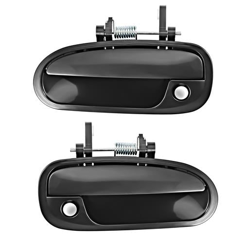 2x For Honda Civic Coupe 96-00 Front Exterior Left Right Door Handle Plastic