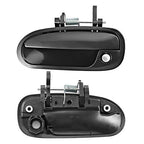 2x For Honda Civic Coupe 96-00 Front Exterior Left Right Door Handle Plastic