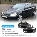 2x For Honda Civic Coupe 96-00 Front Exterior Left Right Door Handle Plastic
