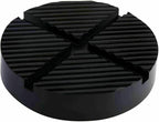 Universal Floor Jack Pads Rubber Pad Adapter Car Truck Cross Slotted Frame Rail!