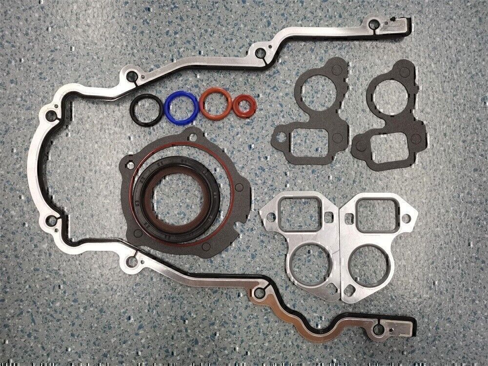 Timing Chain Cover W/Water Pump Gaskets &Main Seal NEW For GM LS1 4.8L 5.3L 5.7L