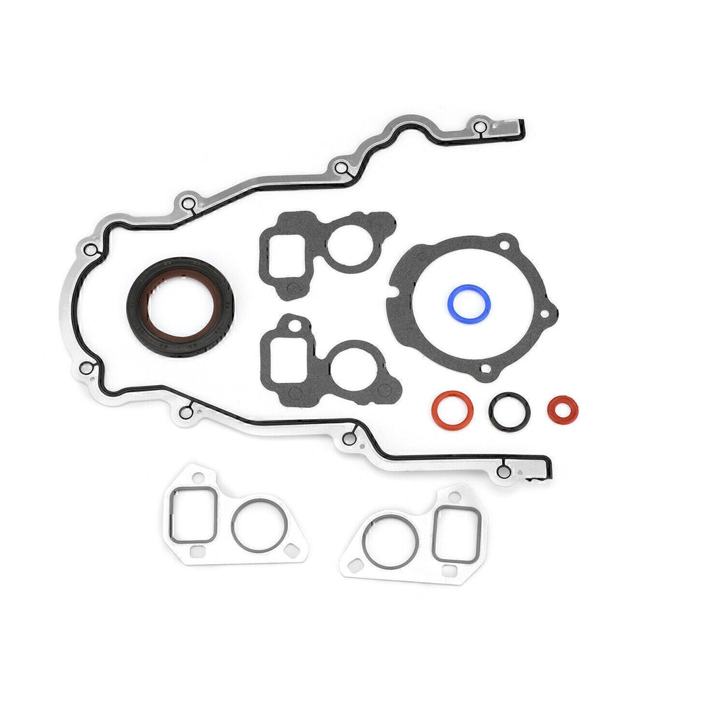 Timing Chain Cover W/Water Pump Gaskets &Main Seal NEW For GM LS1 4.8L 5.3L 5.7L