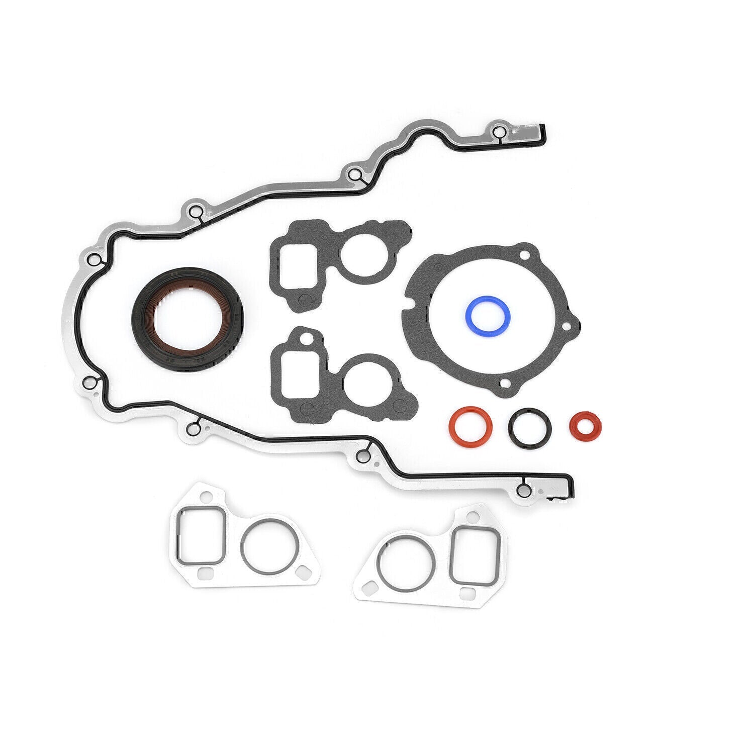 Timing Chain Cover W/Water Pump Gaskets &Main Seal NEW For GM LS1 4.8L 5.3L 5.7L