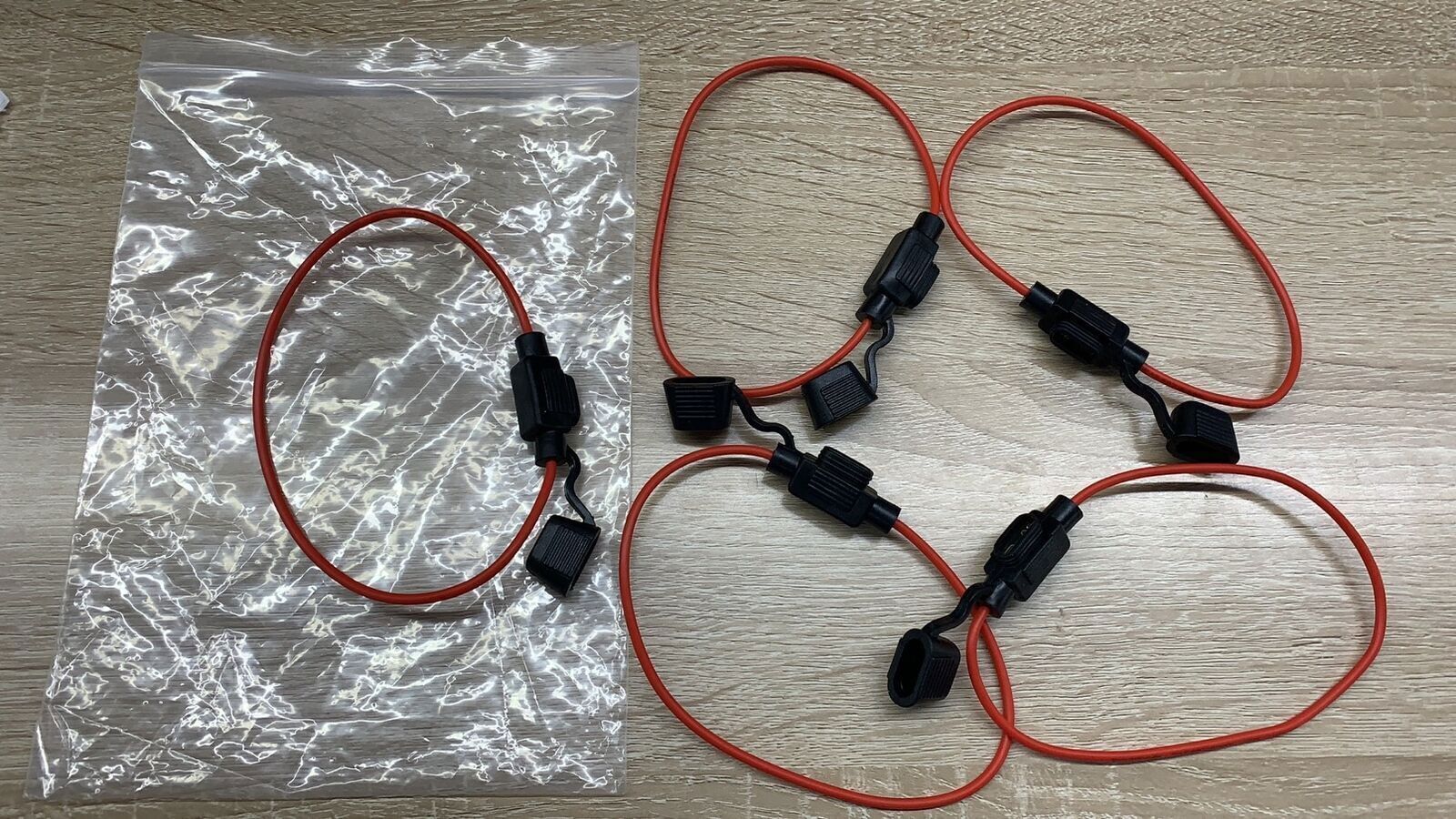 Inline Fuse Holder to Accept 12V 30A Small Blade Fuses Splash Proof Car 18AWG U!