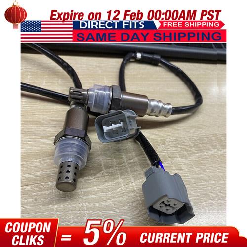 2pcs O2 Oxygen Sensor Upstream + Downstream for 2003-2011 Honda Element 2.4L
