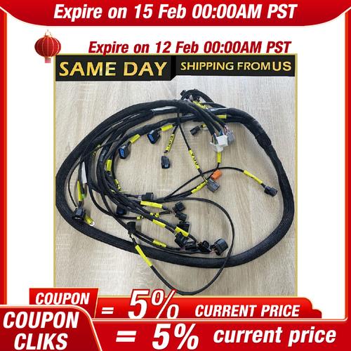 K20 K24 K-Series Tucked Engine Harness For Honda Acura /K-Swap Integra CRX EK EG