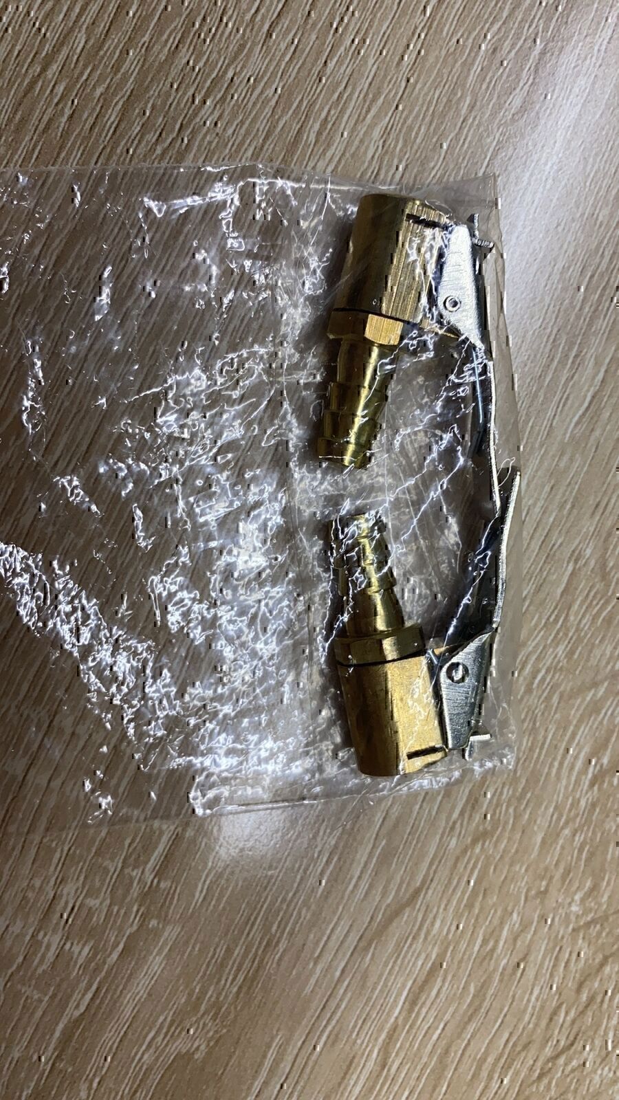 2 Auto Open Flow Straight Lock-On Air Chuck with Clip for Tire Inflator Car Tool