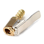 2 Auto Open Flow Straight Lock-On Air Chuck with Clip for Tire Inflator Car Tool