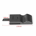 4PCS Door Lock Knobs Front/Rear Ebony For Chevy/GMC Silverado/Sierra 07-13 Blac!
