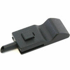 4PCS Door Lock Knobs Front/Rear Ebony For Chevy/GMC Silverado/Sierra 07-13 Blac!