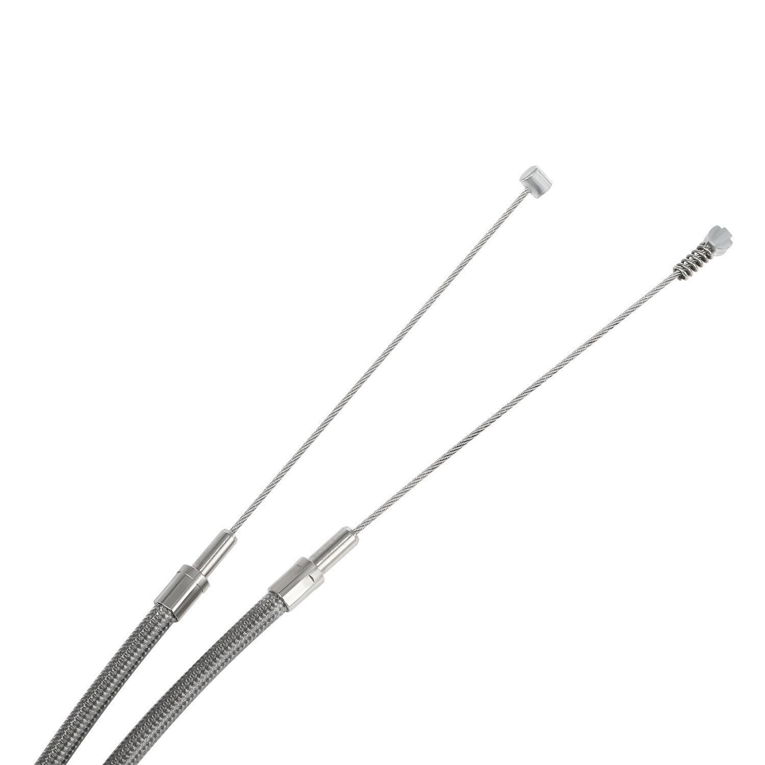 42" Stainless Steel Throttle and Idle Cable Fit for Harley Davidson 56579-02A