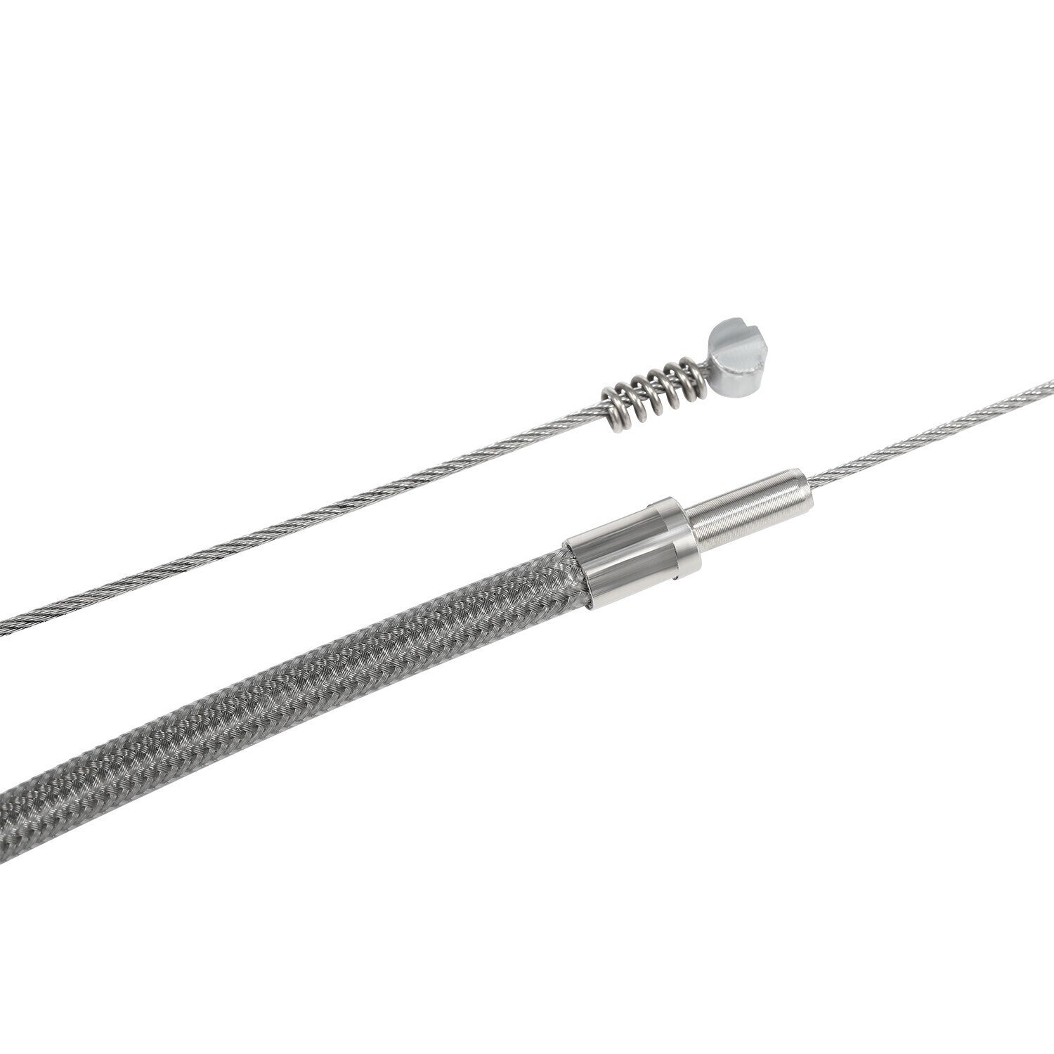 42" Stainless Steel Throttle and Idle Cable Fit for Harley Davidson 56579-02A