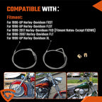 42" Stainless Steel Throttle and Idle Cable Fit for Harley Davidson 56579-02A