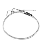 42" Stainless Steel Throttle and Idle Cable Fit for Harley Davidson 56579-02A