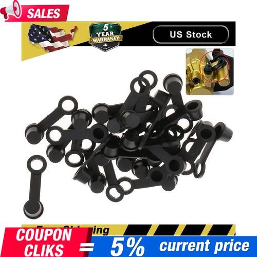 (25 Pack) Brake Bleeder Screw Caps Grease Zerk Fitting Cap Rubber Dust Cover Ne!