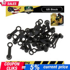 (25 Pack) Brake Bleeder Screw Caps Grease Zerk Fitting Cap Rubber Dust Cover Ne!