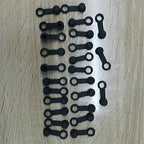 (25 Pack) Brake Bleeder Screw Caps Grease Zerk Fitting Cap Rubber Dust Cover Ne!