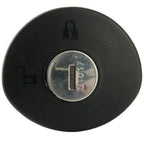Locking Gas Fuel Tank Plug Cover Cap 8U5Z9C268B For FORD with 2 Keys Direct-Fit