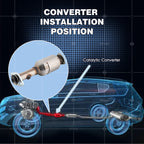 Catalytic Converter w/Bolt For 1997 1998 1999 2000 2001 Honda CR-V CRV 2.0L