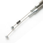 Stainless Steel Throttle and Idle Cable Set fits Harley Davidson 42" A