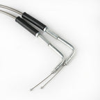 Stainless Steel Throttle and Idle Cable Set fits Harley Davidson 42" A