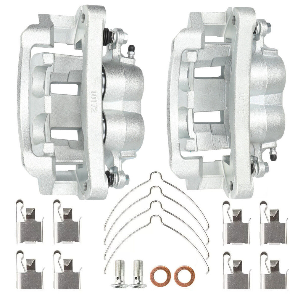 2x Front Brake Calipers for 1999-2004 Ford F-250 F-350 Super Duty Excursion