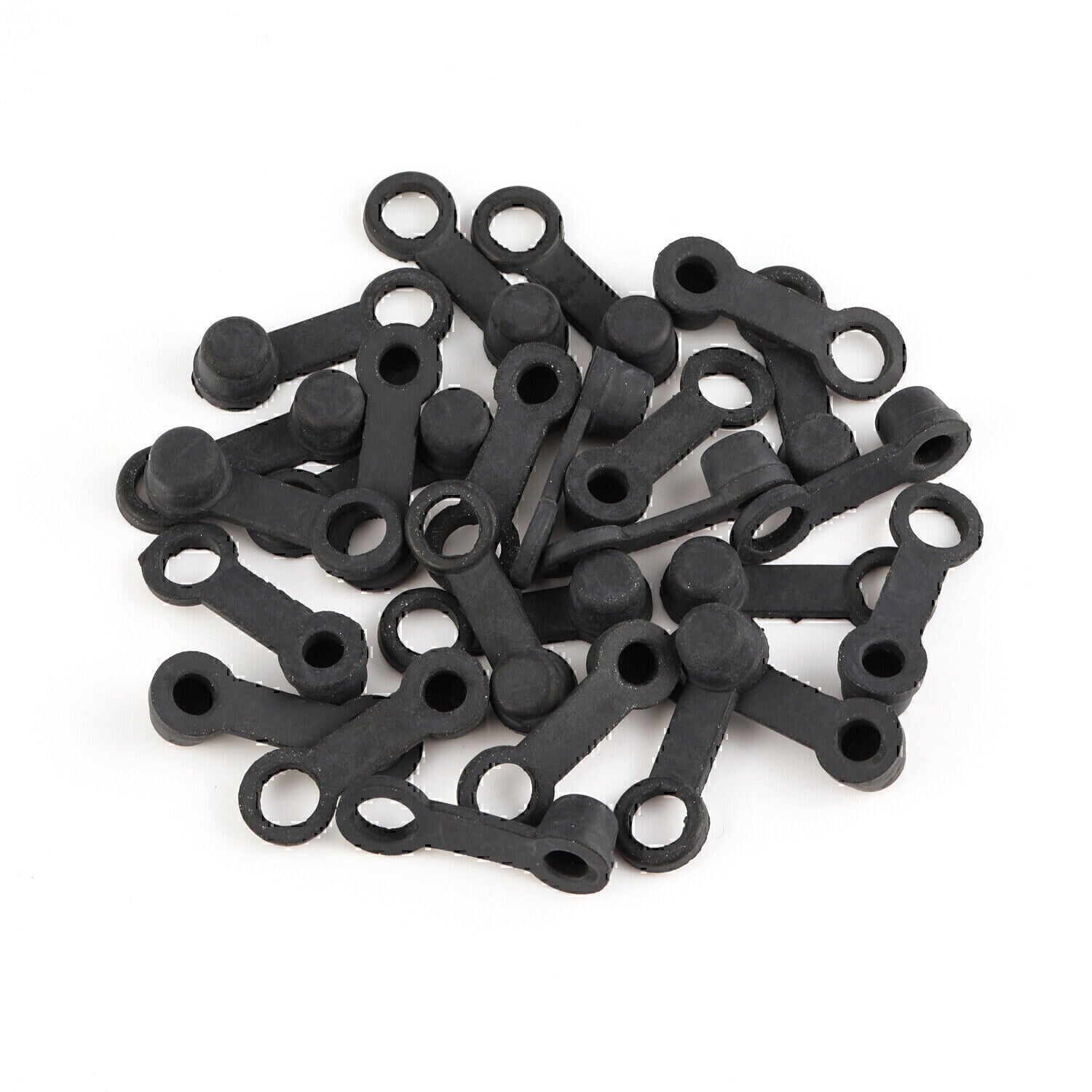 (25 Pack) Brake Bleeder Screw Caps Grease Zerk Fitting Cap Rubber Dust Cover New