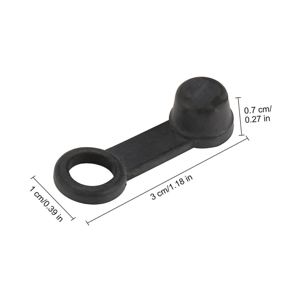 (25 Pack) Brake Bleeder Screw Caps Grease Zerk Fitting Cap Rubber Dust Cover New