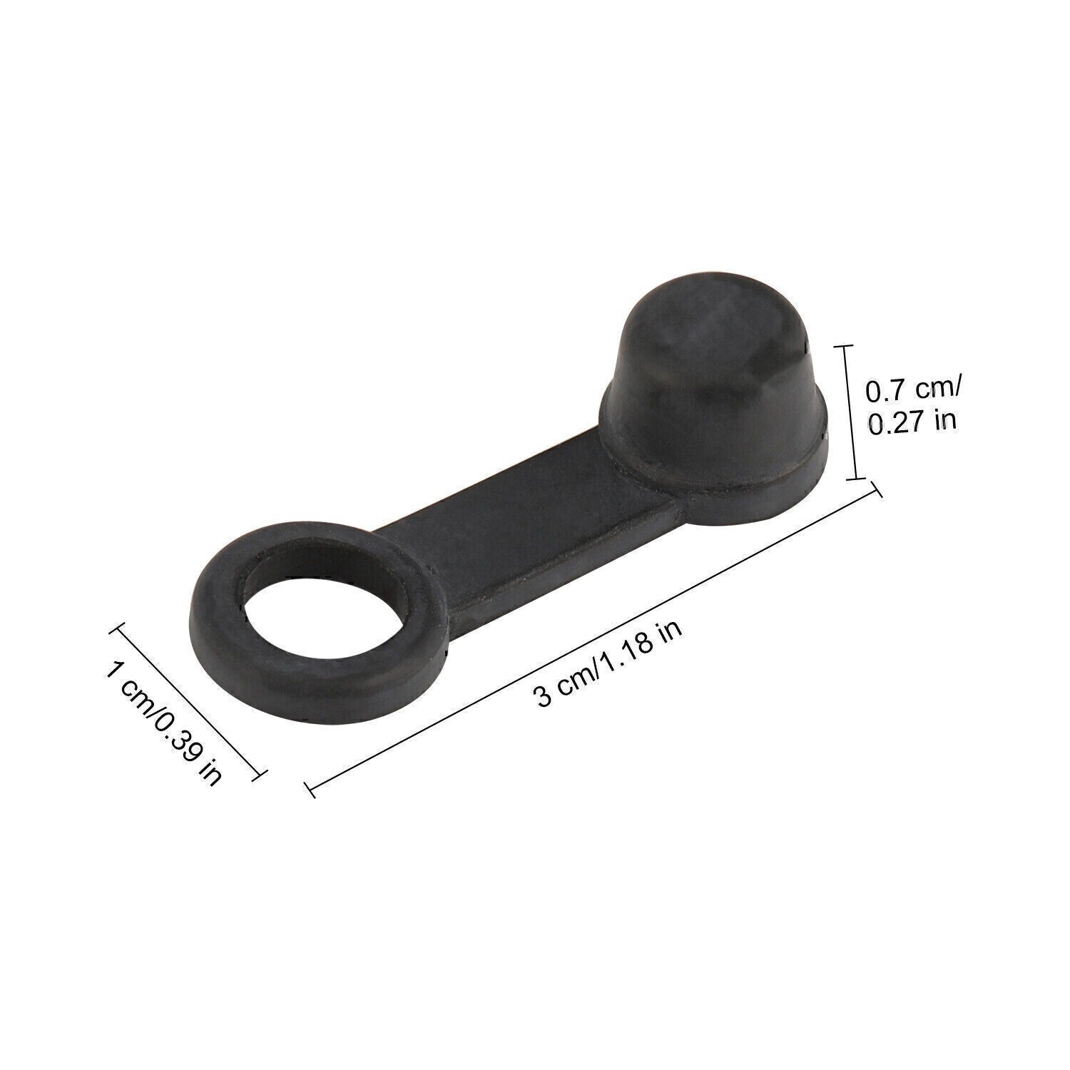 (25 Pack) Brake Bleeder Screw Caps Grease Zerk Fitting Cap Rubber Dust Cover New
