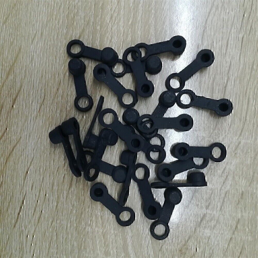 (25 Pack) Brake Bleeder Screw Caps Grease Zerk Fitting Cap Rubber Dust Cover New