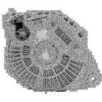 Alternator For 3.5 3.5L Nissan Altiam 07-13 Maxima 09-13 Murano 09 10-12 Quest
