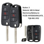 For 2011 -2013 Kia Soul Keyless Flip Remote Car Key Fob Shell Case Pad