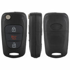 For 2011 -2013 Kia Soul Keyless Flip Remote Car Key Fob Shell Case Pad