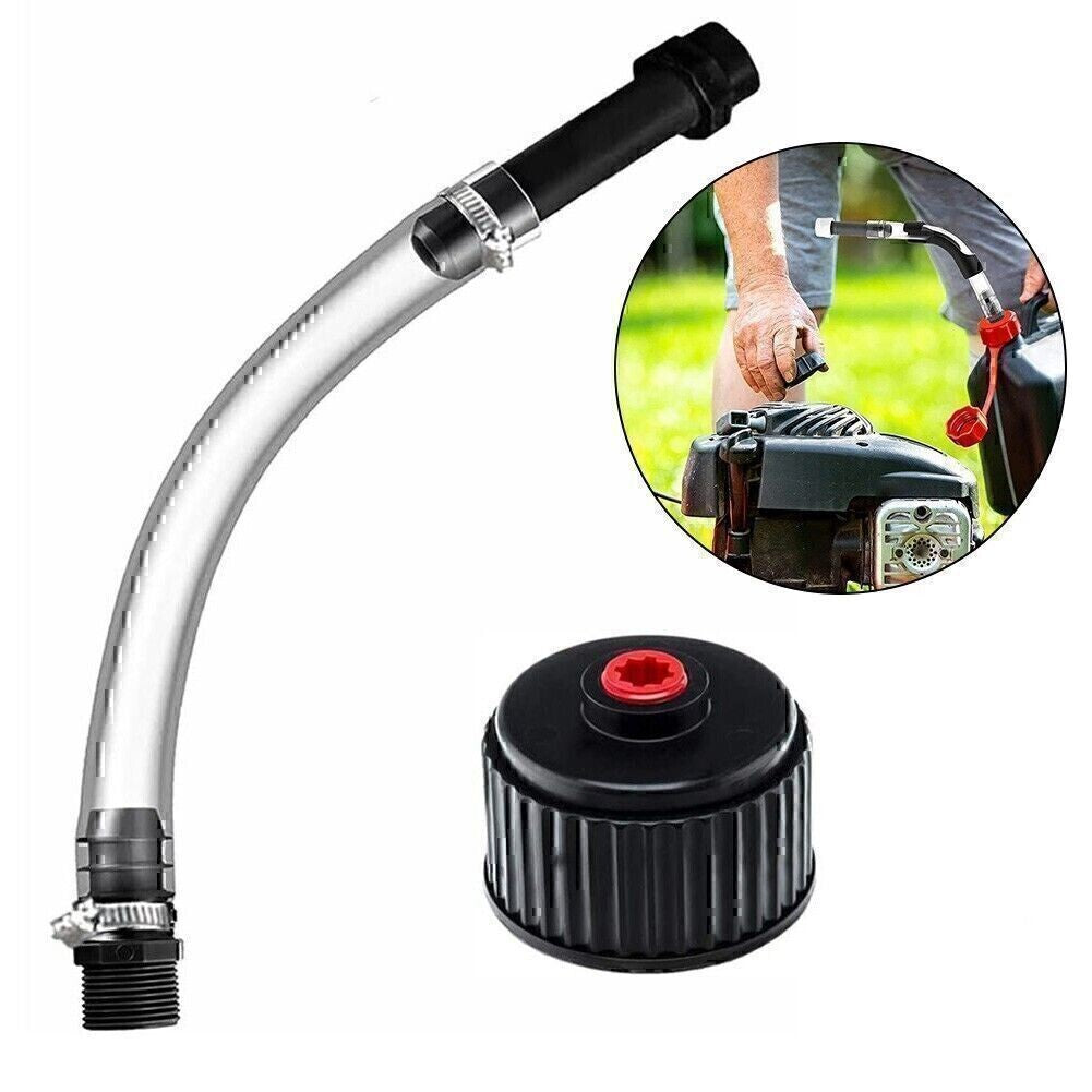 Racing Fuels Deluxe Filler Hose & Cap Kit Fit For 5 Gallon Fuel Jug VP NEW