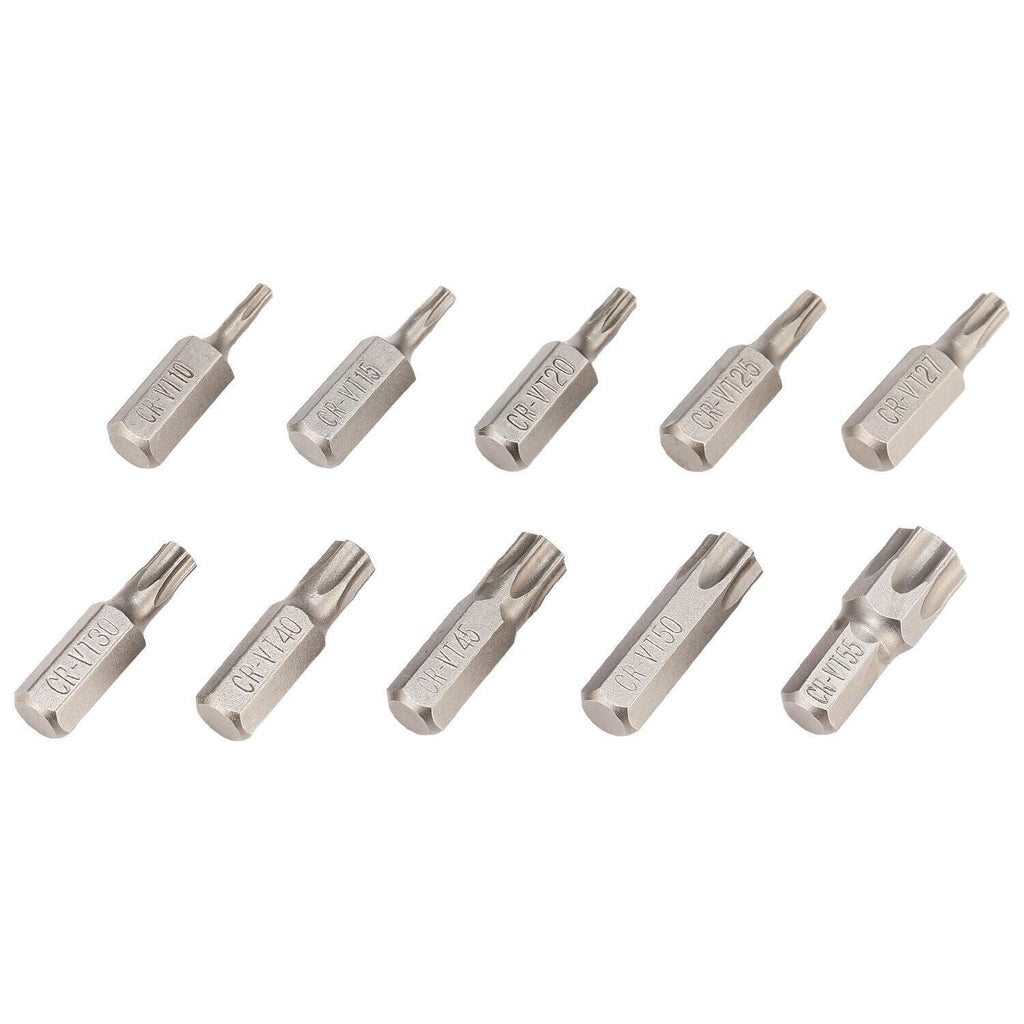 34pcs Torx Star Sockets & Bit Set for Male Female E-torx Security Bits 3/8 Drive