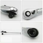 1PCS Mini 1/4inch Double Ended Quick Socket Ratchet Wrench Rod Screwdriver Bit*