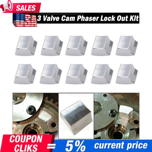 10X 3 Valve Cam Phaser Lock Out Kit Noise Repair Fit Ford 5.4L F150 Expedition E