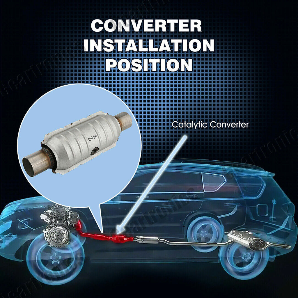 Weld-On 2.5" Cata Converter  Cat Fast Shipping USA