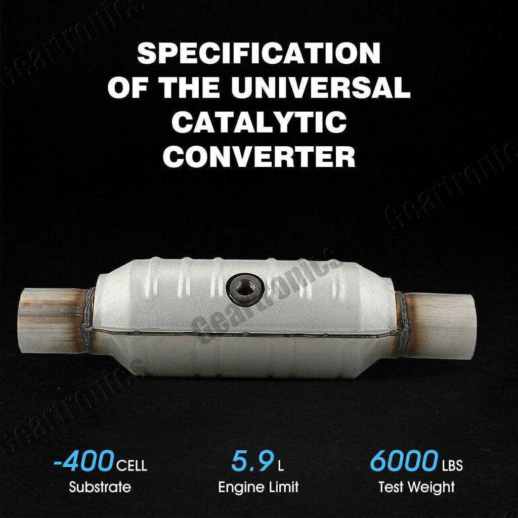 Weld-On 2.5" Cata Converter  Cat Fast Shipping USA